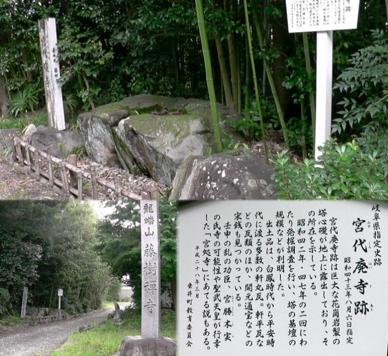 宮代廃寺跡。