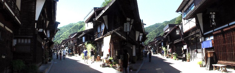 奈良井宿の町並み２