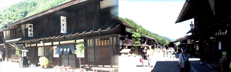 奈良井宿の町並み５