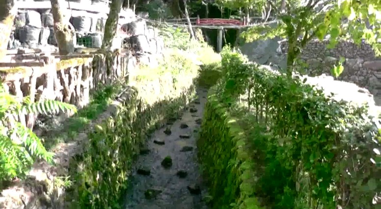 現在の水路。