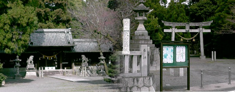 大久佐八幡宮。 大久佐八幡宮