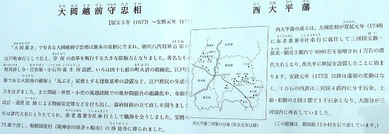 陣屋内の説明板です。