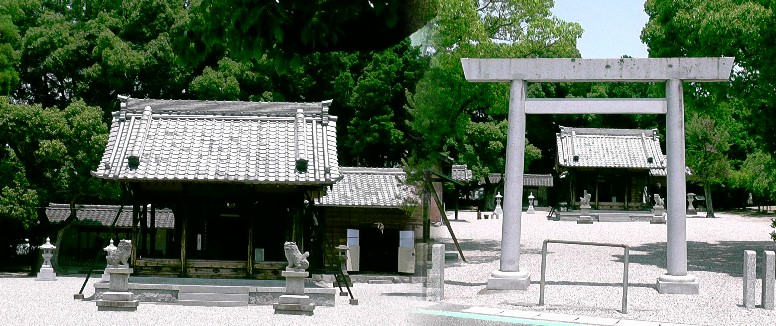 西一色神明社。西一色神明社には永亨３年（１４３１）の棟札をはじめ、２０枚以上の棟札が 所蔵されている。（以上みよし市文化財より引用）