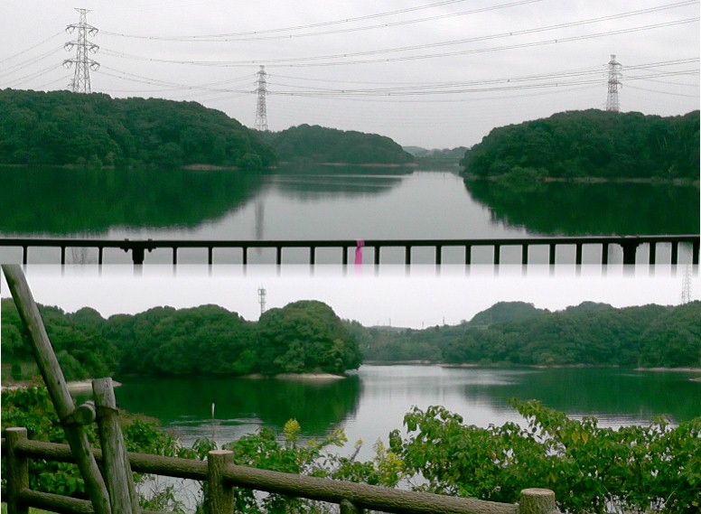 佐布里池の風景2。