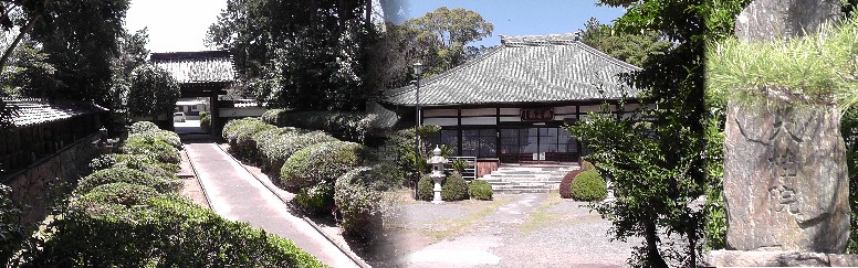 天桂院。竹谷松平氏の菩提寺（曹洞宗）。玉の海の墓でも知られています。 寺の名は6代目当主家清の妻（徳川家康の妹）の院号から付けられました。
