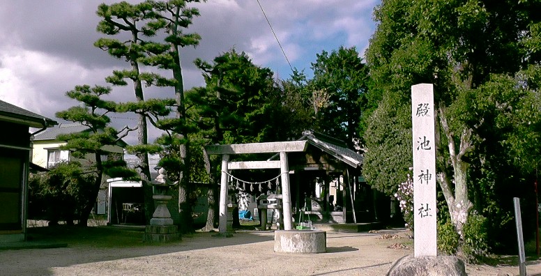 殿池神社。リンク：大治町・殿池神社