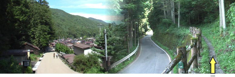 中山道・奈良井宿(その２・鳥居峠)